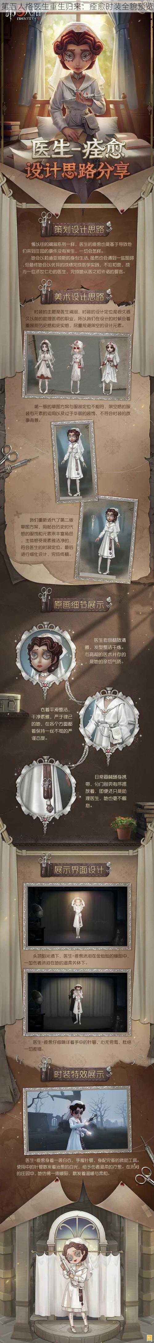 第五人格医生重生归来：痊愈时装全貌预览